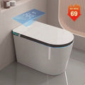 Floor Mounted Wc Intelligent Toilet Automatic Operation Flush Bon Cau Thong Minh Auto Open Sensor One Piece Smart Bidet Toilet