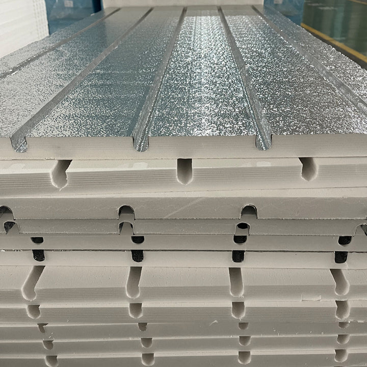 ODM OEM Support Floor Panel Groove Style XPS Hydronic Radiant Underfloor Heating Panel