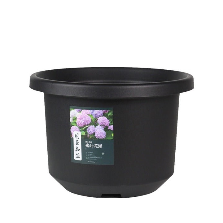 Outdoor Garden Durable Round Big Planters Vegetable Tree Plastic Large Flower Pot of Plants