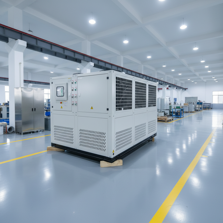 Energy Efficient Chilling Equipment 60kW 80kW 110kW 130kW 150kW Water Cooling Chillers Molding Industrial Water Chiller