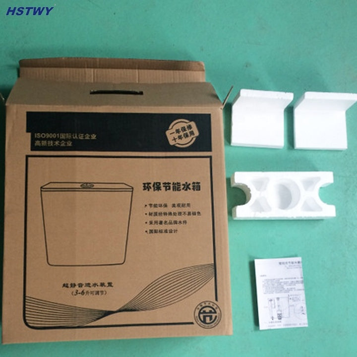 Dual Flush WC Toilet Water Tank HS686 Dual Flush Cistern PP Plastic Accessory
