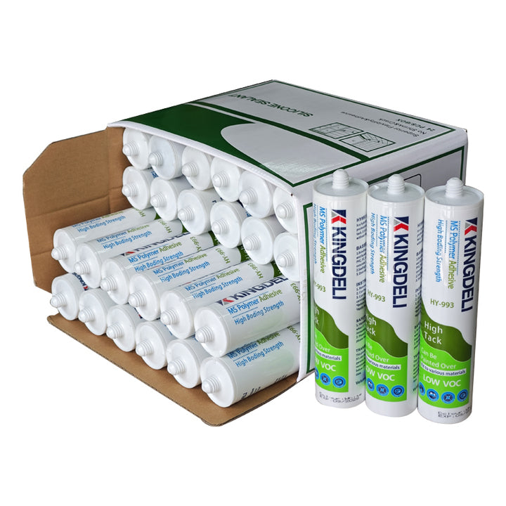 Kingdeli HY993 High Strength MS Polymer Adhesive for Heavy Duty Construction Woodworking & Transportation Bonding