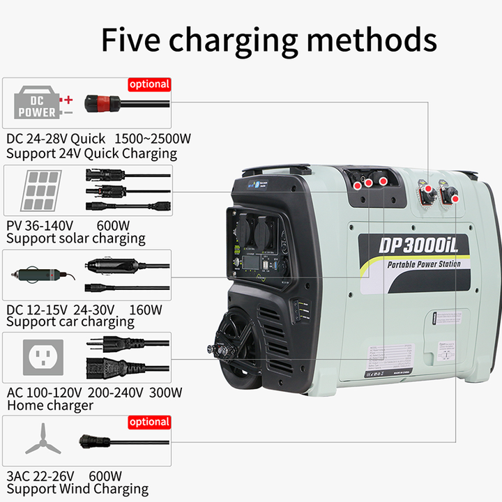 220 Output All in One Solar Power Station Emergency Portable Power Station