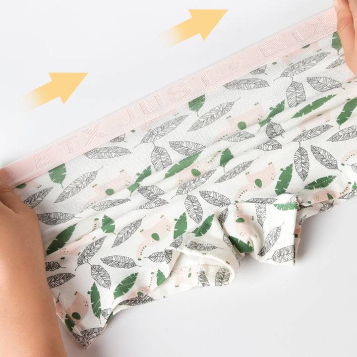Organic Cotton 5Pcs 2-16Y 100-170mm Children Girl Kids Underwear Girls Boxer Briefs