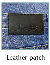 Blue Team | Custom denim jeans manufacture vintage distressed washed flare jeans mens pants skinny stacked denim streetwear