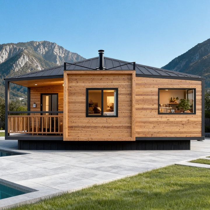 Modern Breathable 20ft 40ft Expandable Container House Prefabricated Villa Venezuela 3 Years Warranty Remote Access Hengyuan