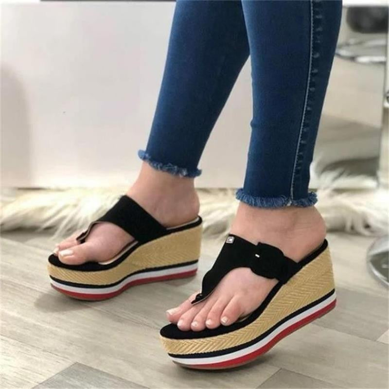 drop shipping lady slipper summer beach slide sandal cheap flip flop