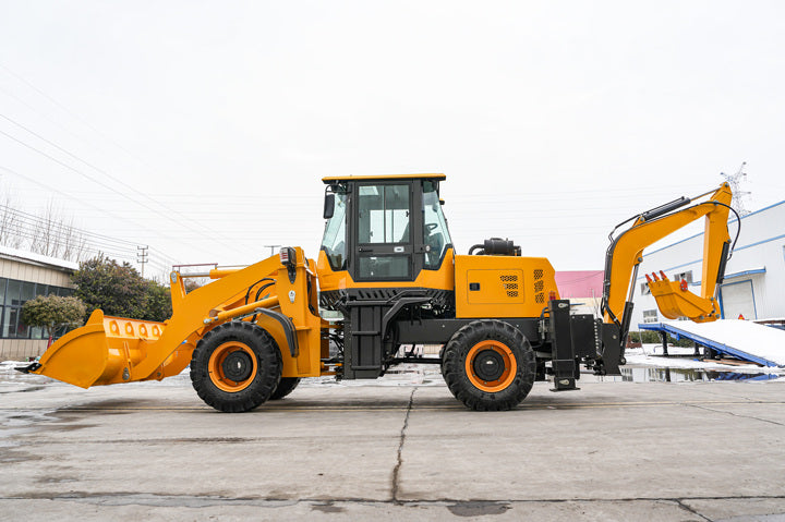 Shandong YOUDA Manufacturer Wheel Mini Backhoe Excavator Loader Price