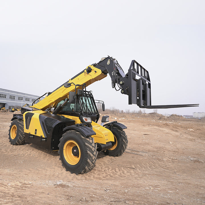 Chinese Mini Telescopic Loader 4x4 Diesel Engine Rough Terrain Forklift with Automatic Transmission