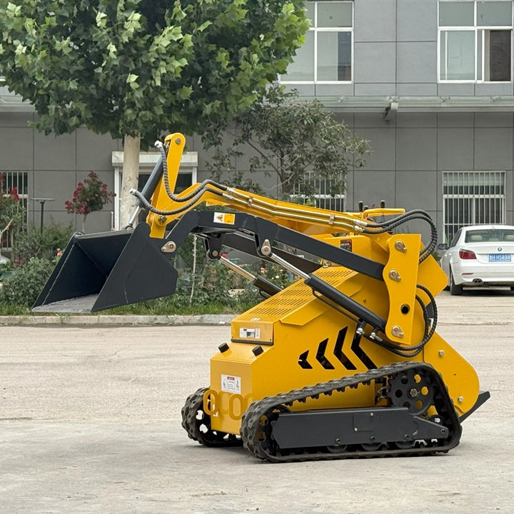 Multiful Micro Electric Farm Home Use Skid Steer Loader Machinery Mini Loader Skid Steer Equipment