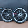 talaria xxx x3 mx3 mx4 supermotos wheel Kit Chrome-plated parts tires silver wheel rims supermoto wheels 70/90-17 90/80-17