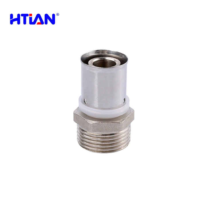 High-pressure Brass PEX Pipe Fittings for Making Three-way Connections Used for Water and Gas Supply