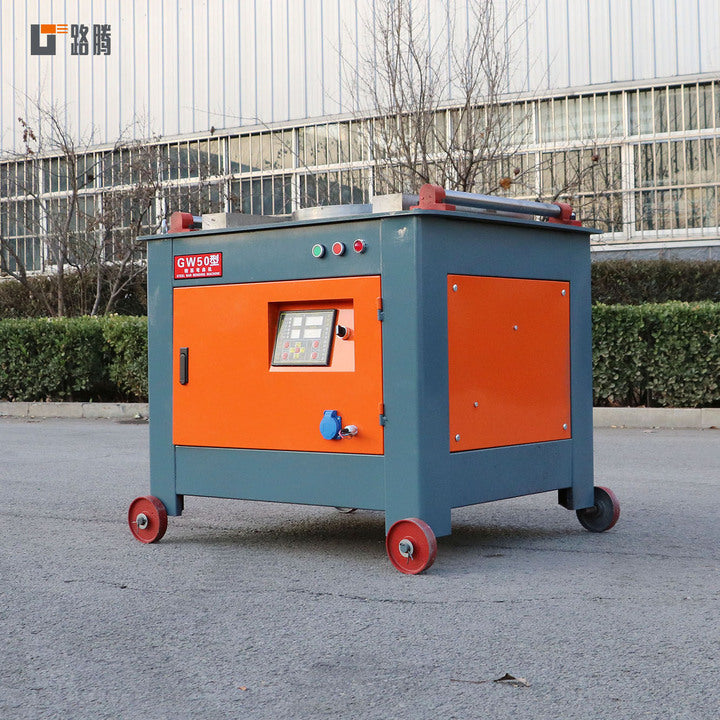 LUTENG Small Size Electric Rebar Bender Compact Steel Bar Bending Tool Simple Operation and Low Maintenance for Global Market