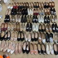 Women's Flat Shoes Bow Flat Soft Sole Pointed Single Shoes Women's Cheap Shoe Mix Design Wholesale