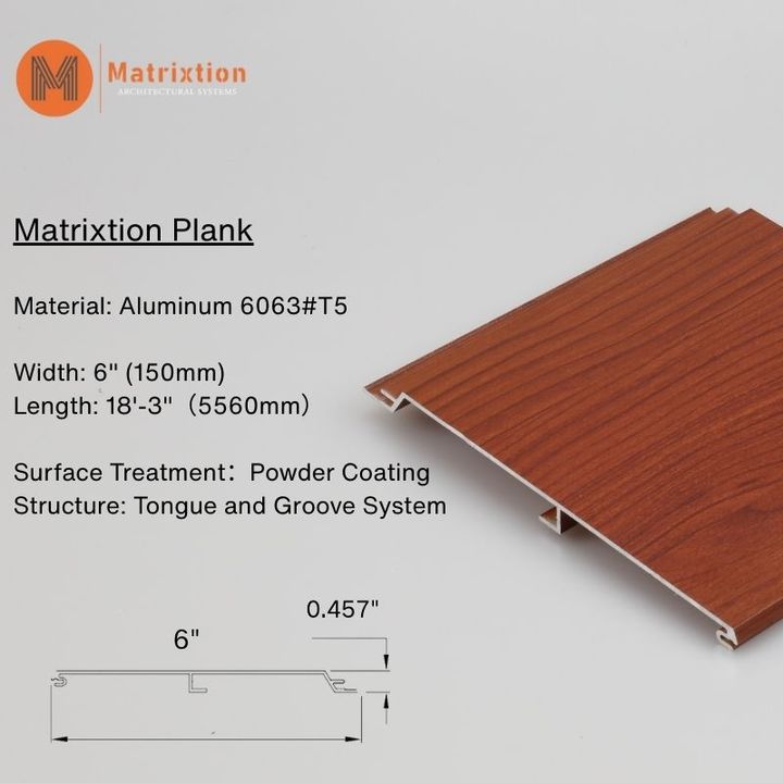 Wood Look Aluminum Siding | Exterior Aluminum Cladding
