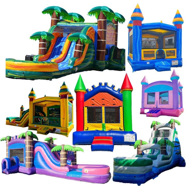 PVC Inflatable Bouncer Jumping Castle Commercial Unisex Outdoor Party Jumper Bouncing Slide Combo for Kids with Blower
