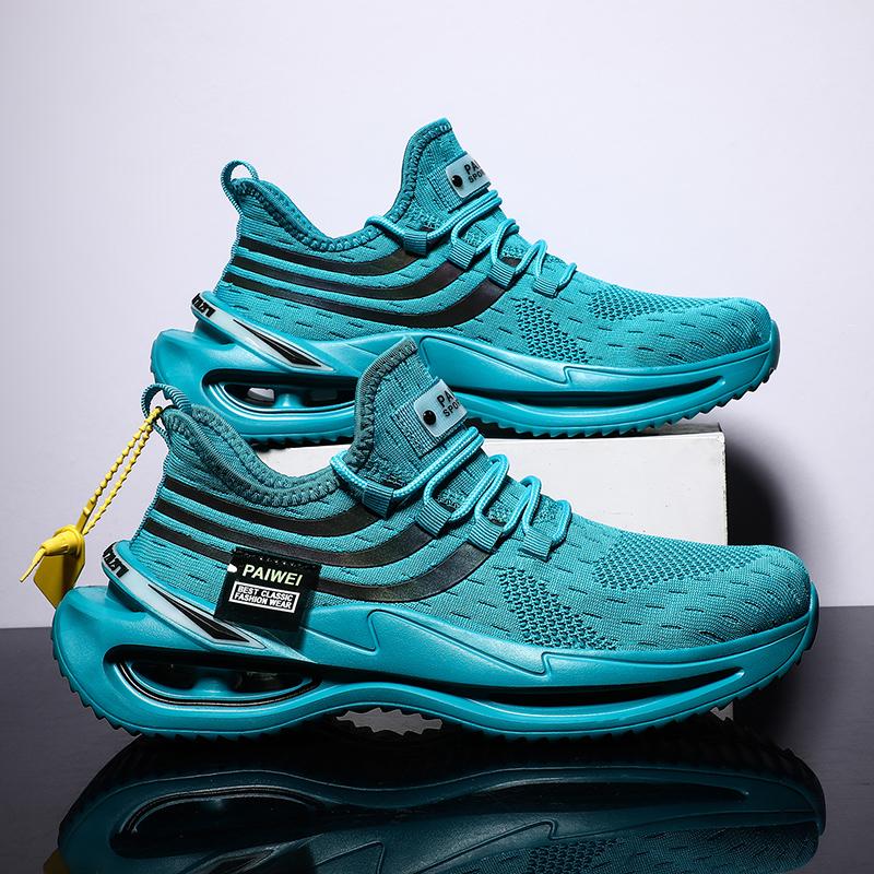 hot new lightweight platform sneakers men shoes blue fashion trend luminous comfortable walking casual mens gym shoes