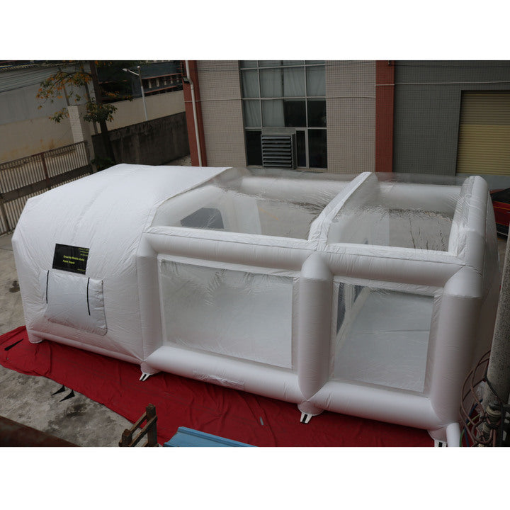 Mobile Garage Inflatable Car Garage Custom PVC Parking Shelter Painting Tent Inflatable Spray Car Wash Tent Car Washing Tent