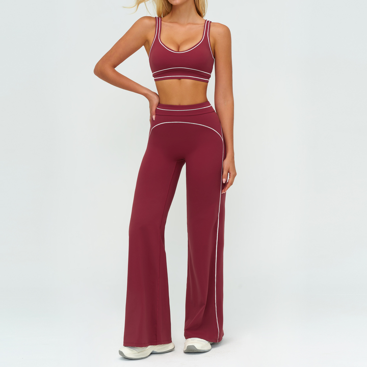 JY Wholesale Women's Sportswear Outdoor Tight Sports Suits Gym Set Fitness Sets Custom Logo Yoga Sets for Women Activewear