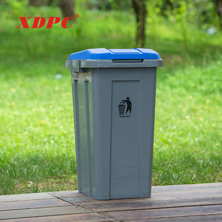 Different Waste Collection 50l Classified Plastic Rubbish Trash Bin