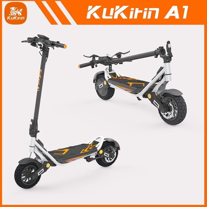 45Km/h 45Km Scooter KuKirin A1 Off-Road Tires Cheap Portable Stand up Electric Kick Scooter for Kids