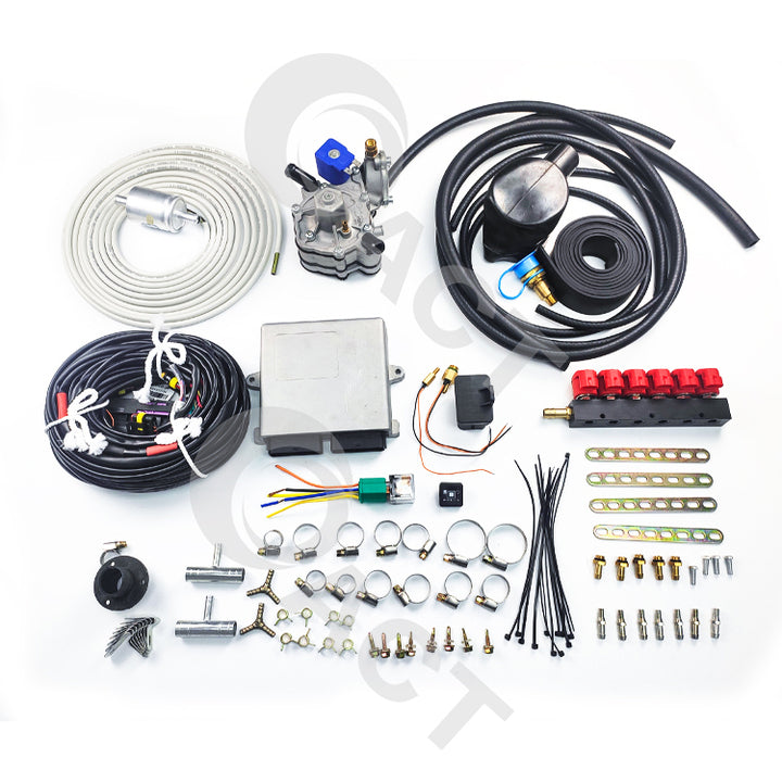 ACT Glp Auto System lpg 6 Cylinder Conversion Kits Gasoline Conversion to lpg Gas Kit 5 Th Generation Full lpg Conversion Kit