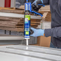 High Bonding Strength White Liquid MS Polymer Polyurethane Super Glue for Leather Steel & Nail Fastening Excellent for Packing