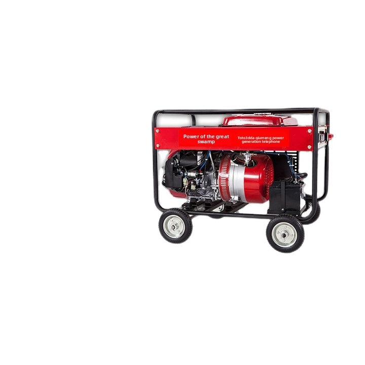 300A Portable Mobile Industrial Gasoline Electric Welding Machine for Construction Use
