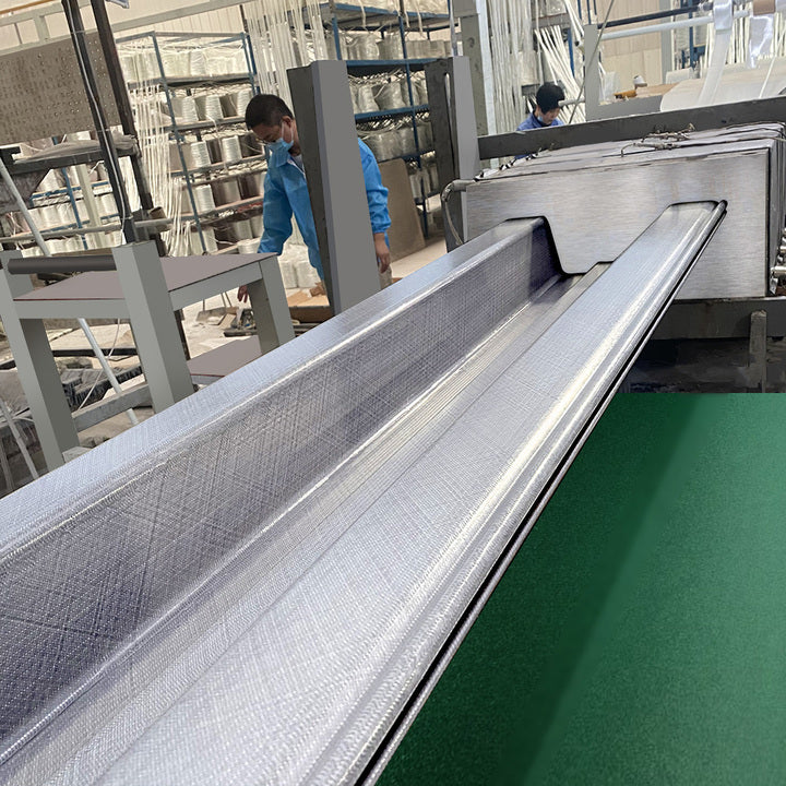High Strength Customized FRP Sleeper FRP Composite Retaining Wall Panels for Quick Installation