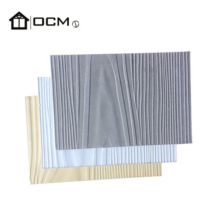 High Performance Exterior Siding Outdoor Fiber Cement Board Wood Grain Cement Siding