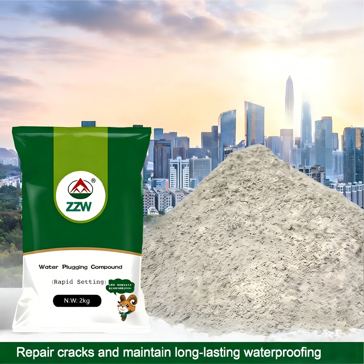Quick Setting Water Stop Cement 5-Minute Rapid Hardening High Strength Durable Waterproofing Slurry for Wall Tile Park Repair