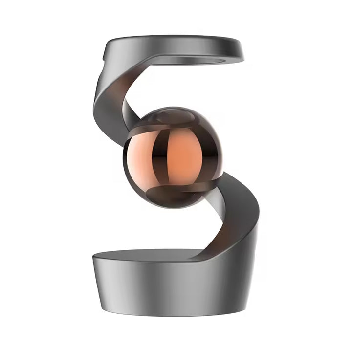 Desktop Kinetic Fidget Spinner Toys Metal Suspended Ball Rotating Gyro Decompression Stress Relief Toys Novelty Gift for Adults