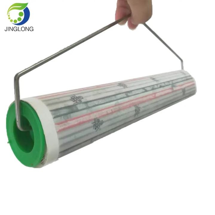 Indoor Fly Killer Trap Insect Glue Board with Light Sticky Fly Catcher for Flying Insects Pest Control Tool