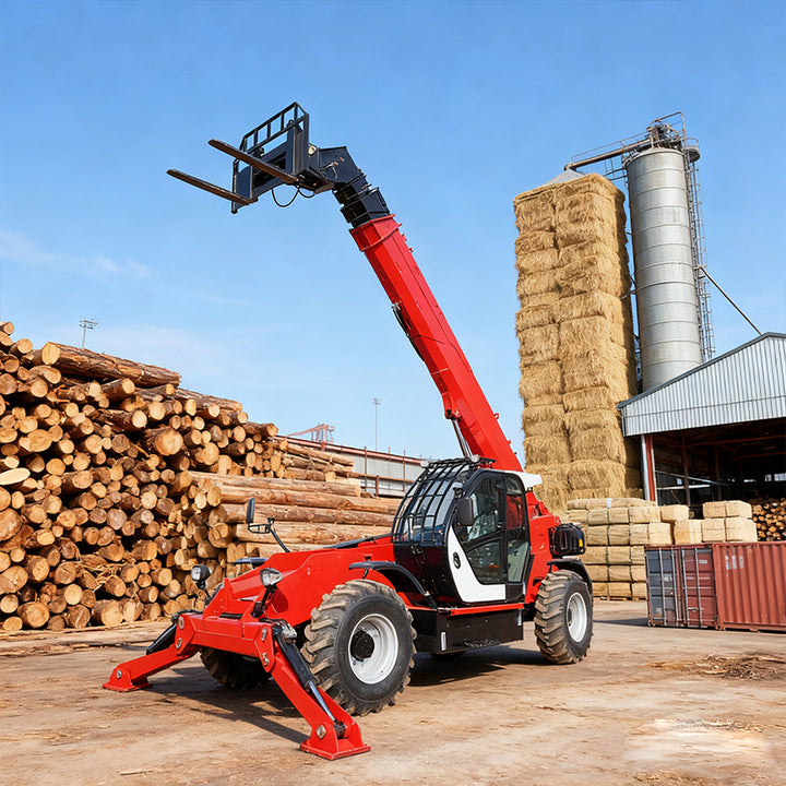 Factory Direct Diesel Telescopic Handler Forklift Telehandler CE EPA Euro 5 4x4 Drive Rough Terrain Forklift for Retail