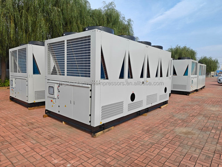 Energy Efficient Chilling Equipment 60kW 80kW 110kW 130kW 150kW Water Cooling Chillers Molding Industrial Water Chiller