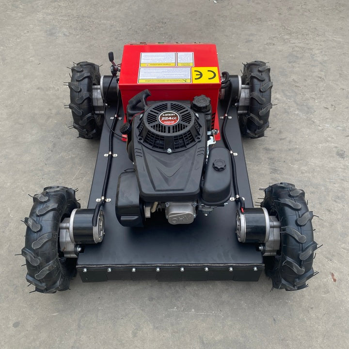 CE EPA Approved Zhongmei 156kg All-Terrain Agriculture Diesel Engine Remote Control Robot Flail Lawn Industrial DIY Cordless
