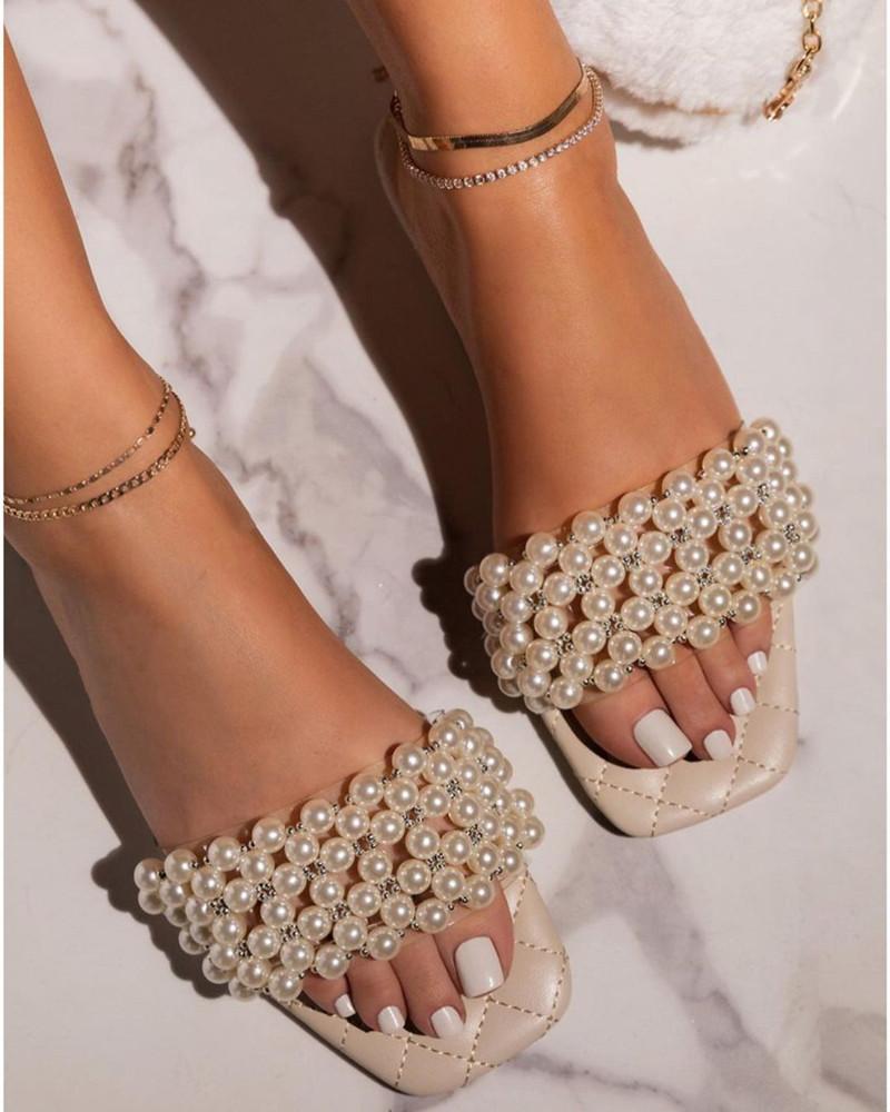 beach slipper beautiful lady jelly sandals diamond sandals womens slides ladies flat shoes