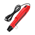 Mitsushi Heat Gun 300W Electric Industrial Hot Air Gun Temperature Adjustable for DIY Shrinking & Soldering Battery Powered