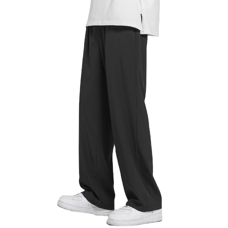 Custom wholesale price mens pants& trousers men casual Straight wide leg Pants men's cargo pants