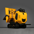 AUSTTER 800Kg Mini Track Crawler Small Mini Dumper Tracked Crawler Mini Dumper with Ducar Loncin Gasoline Engine