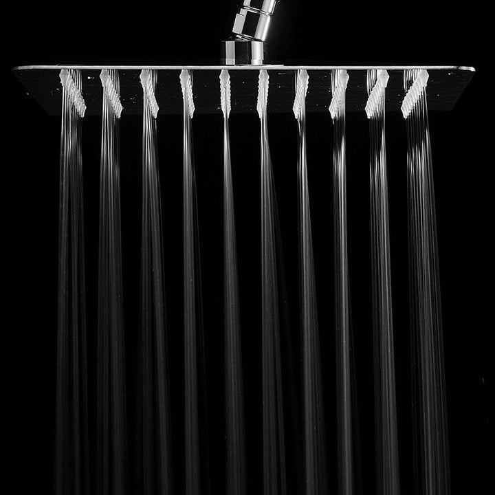 Bathroom Shower Set Stainless Steel Bath & Shower Faucets Wall Mounted Mixer Rainfall Concealed Shower Set