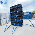 Reused Plastic Formwork System for Wall, Column and Slab Construction