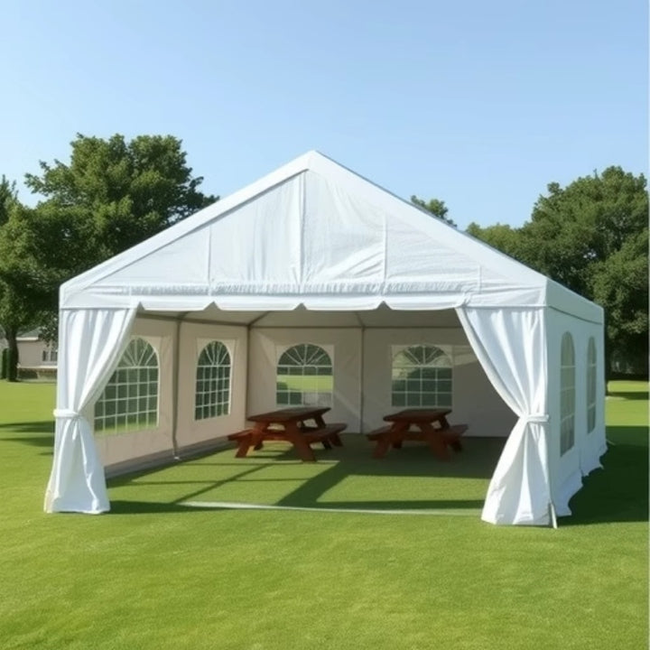 20 X 40ft Large Space Can Customized Carport Outdoor Party Tents Waterproof Camping Heavy Duty Wind Proof Party Canopy