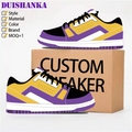 Custom logo Luxury Brand Sport Designer Famous Designers leather Mens Shoes Lady Women Ladies children's Suede Casual Sneakers