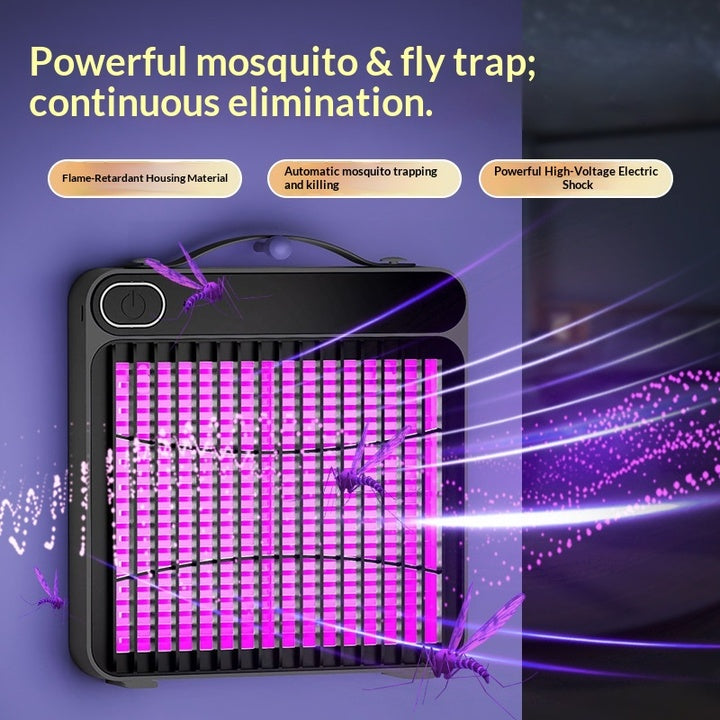 Electric Mosquito & Fly Trap Lamp Wall-Hanging Indoor/Commercial Use IP33 Rated Model 2025 Repellent & Catcher
