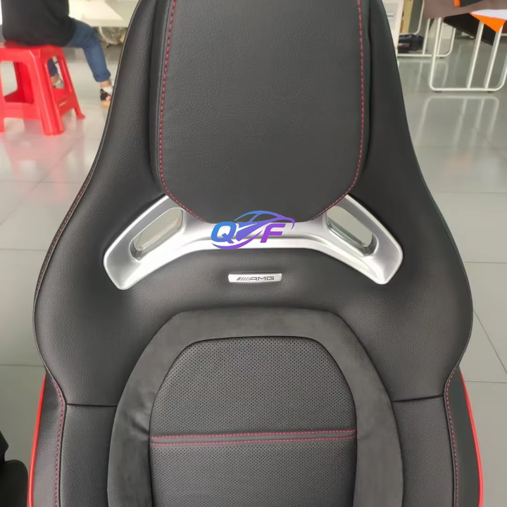 For Mercedes-Benz C-Class C63 AMG W205 Car Seats High Performance Leather Safety Seats