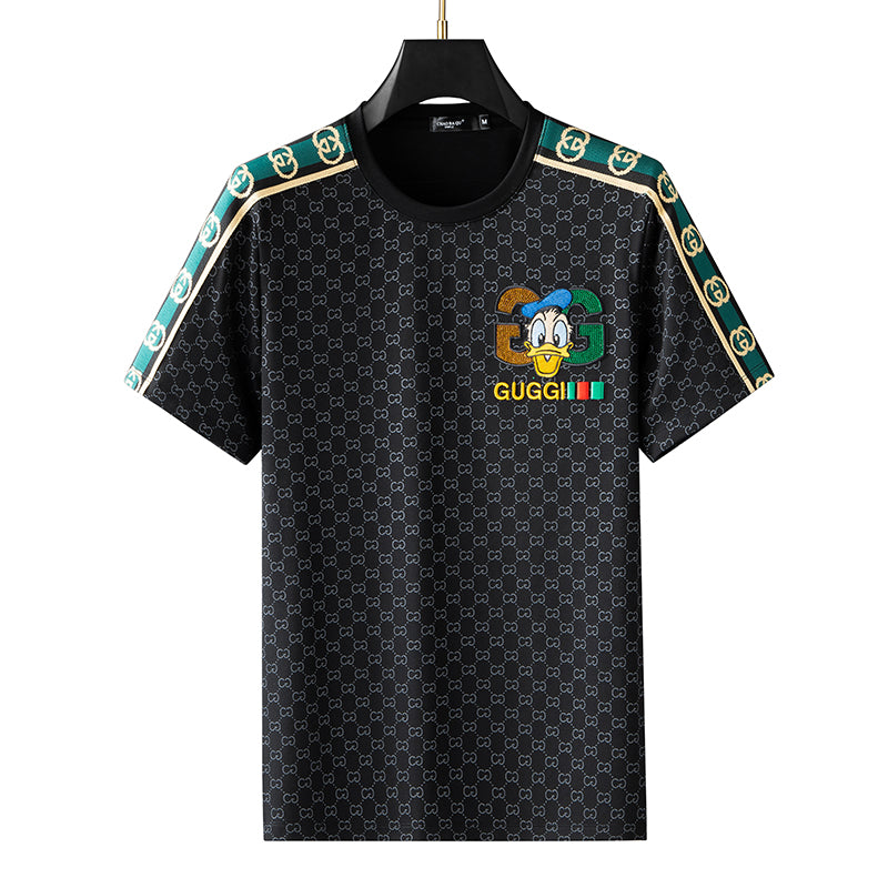 casual new Summer shirt men's short-sleeved T shirt cotton men T shirt