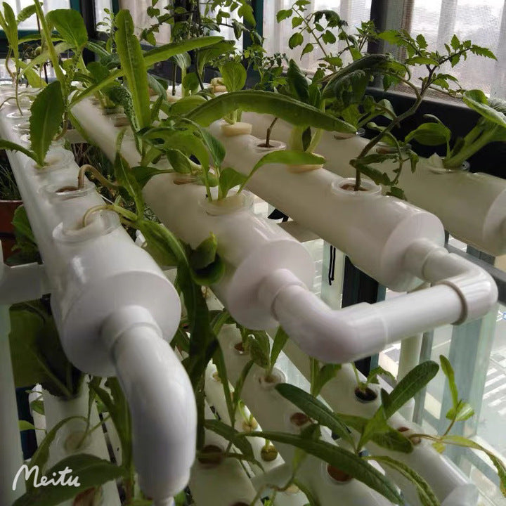 Home Indoor Soilless Vegetable Hydroponic Tower Growing Syatem 108 Plant Holes Smart Aeroponics Tower Planting Rack