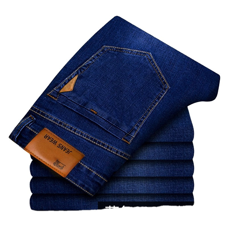 Ready to ship denim jeans for men slim fit pants skinny men's jeans pants man