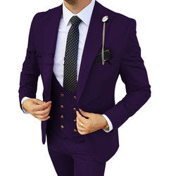 2023 OEM Trajes De Hombre Slim Fit Groom Wedding Business Tuxedo Suit Formal Gentleman 3 Pieces Blazer Designs For Set Men Suits